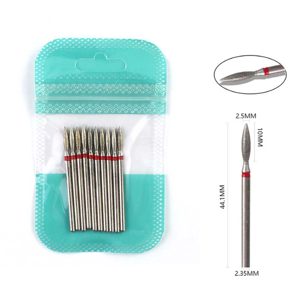 Gel Refill Pack - 10 pièces diamant forets à ongles