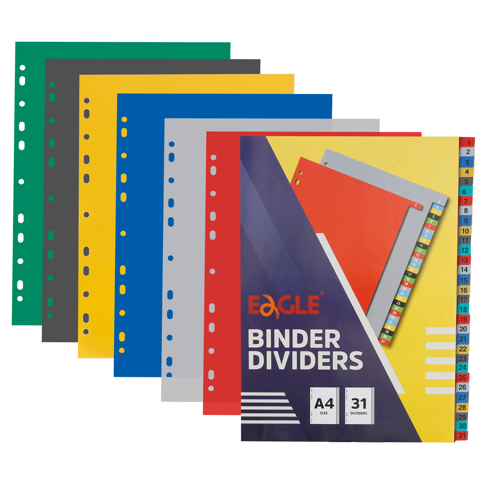 Binder A4 Lever - Séparateur d'index de classeur EAGLE A4