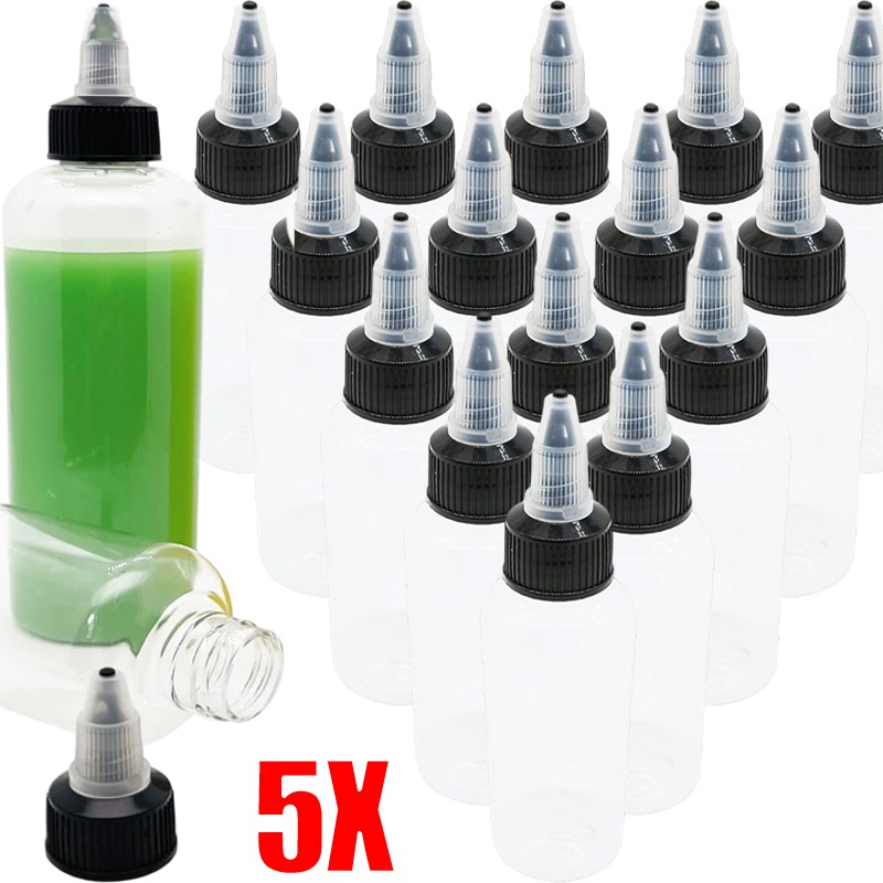 Fountain Pen Bottled Ink - Bouteilles à presser en plastique transparent