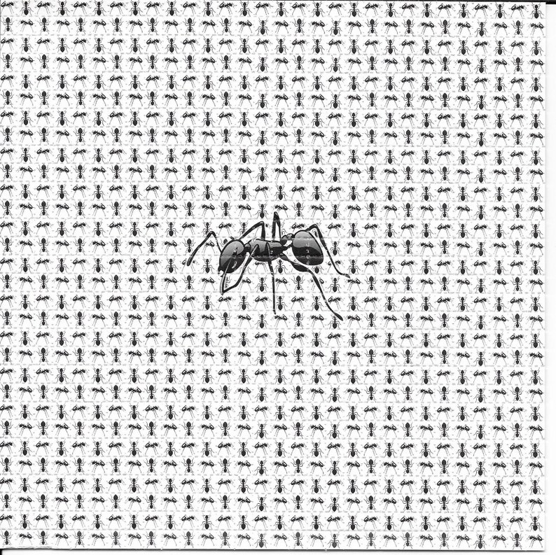Ink Blotter Paper - Fangs Animal psychédélique LSD sans acide