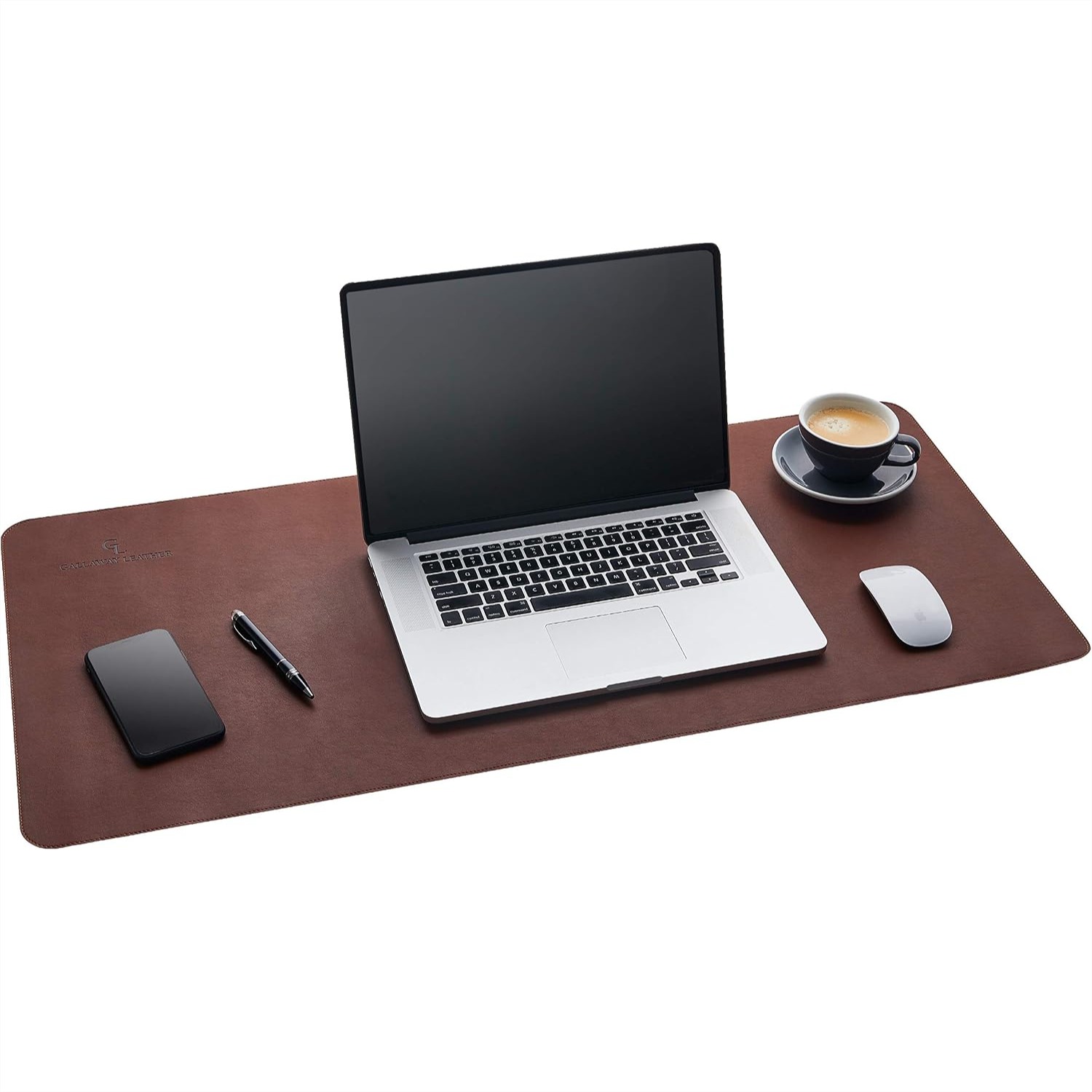 Leather Desk Pad - Grand tapis de bureau en cuir