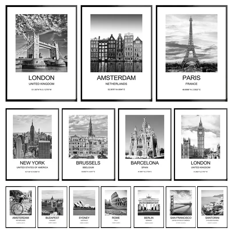 Ink Blotter Paper - Affiche de ville de New York,