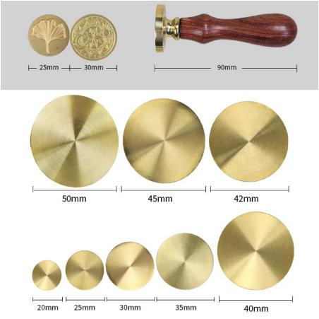 Wax Seal Stamp Set - Personnalisez le tampon de cire avec