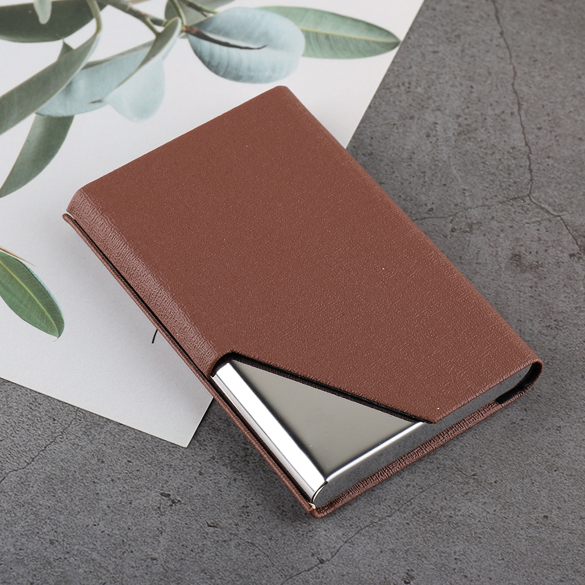 Index Card Holder - Porte-carte de visite portefeuille de luxe