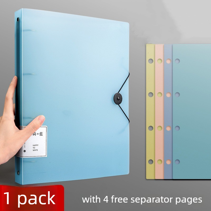 Binder A4 Lever - Classeur à anneaux A4 à 4