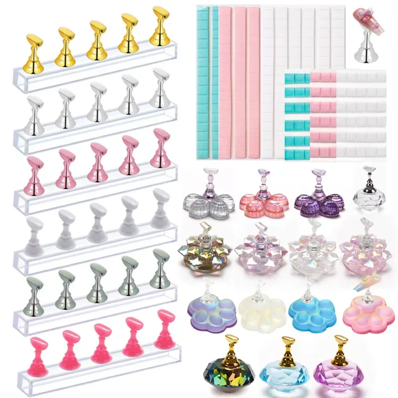 Gel Refill Pack - Porte-ongles magnétique d'échecs, présentoir de pratique,