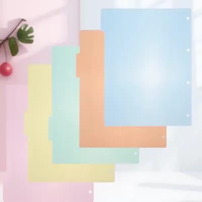 Tab Divider A4 - Séparateurs d'index en plastique A4, 10