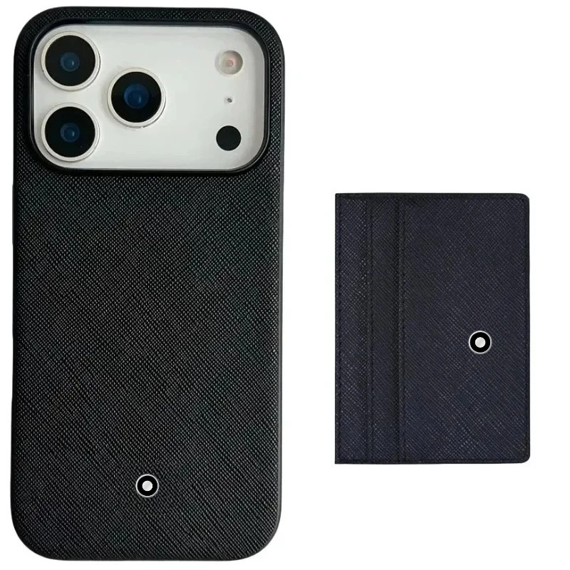 Index Card Holder - Étui en cuir minimaliste pour iPhone