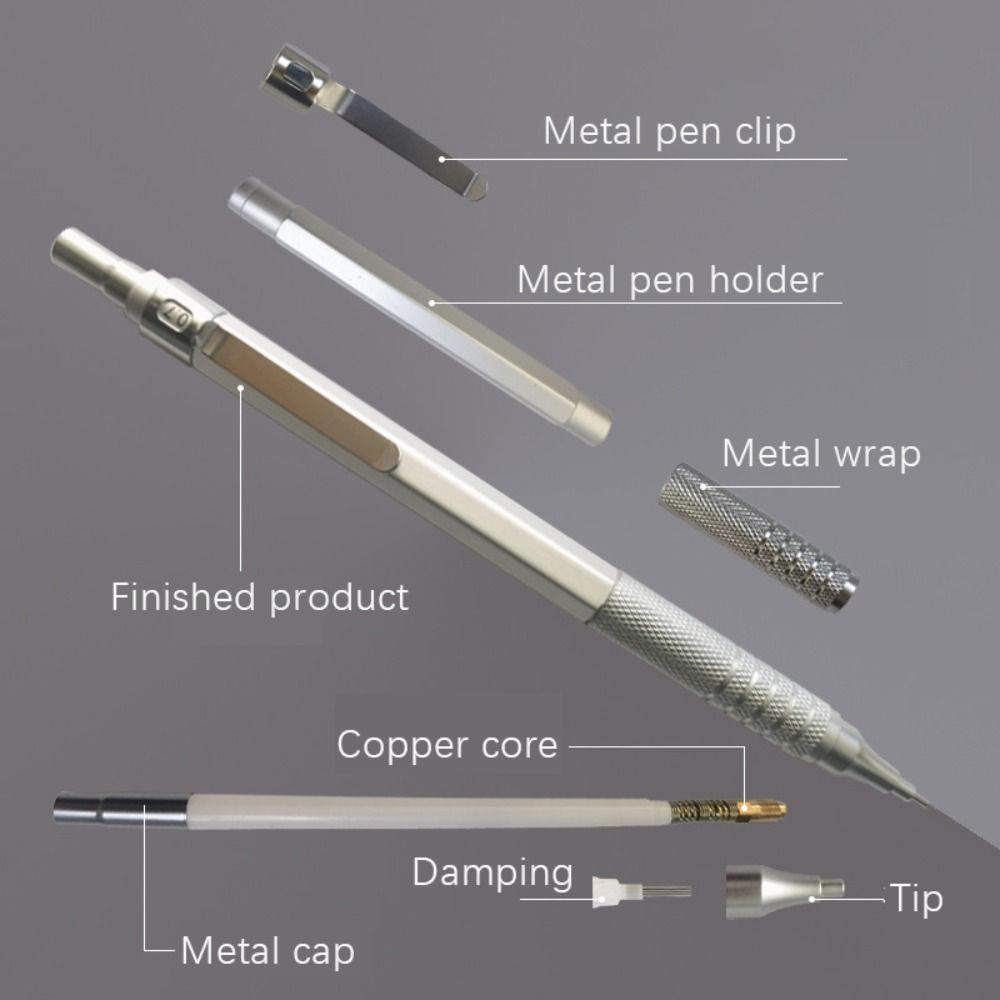 Crayon mécanique en métal créa - Mechanical Pencil 0.3 avis et prix