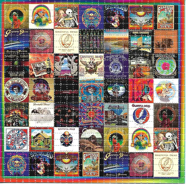 Album psychédélique LSD/sans a - Ink Blotter Paper avis et prix