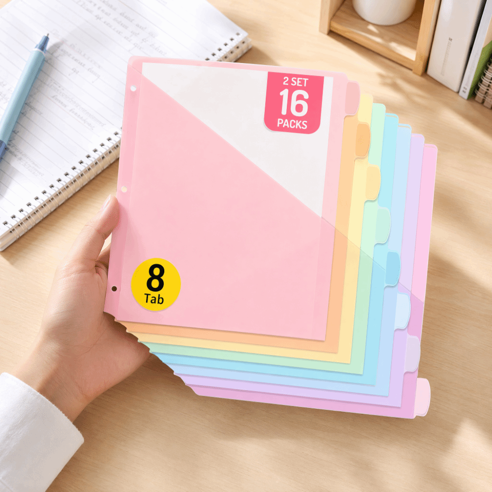 Séparateurs de classeur transp - Tab Divider A4 avis et prix