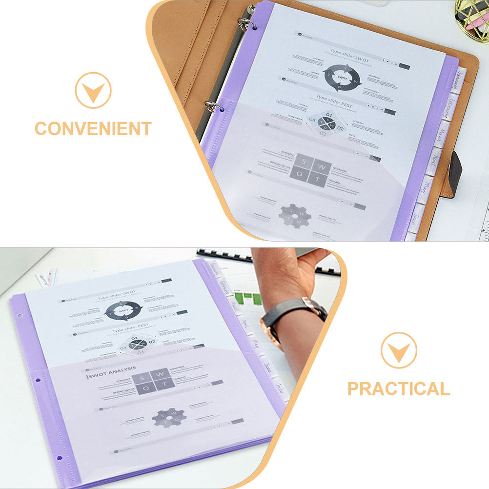 2 Ensembles de Séparateurs de  - Tab Divider A4 avis et prix