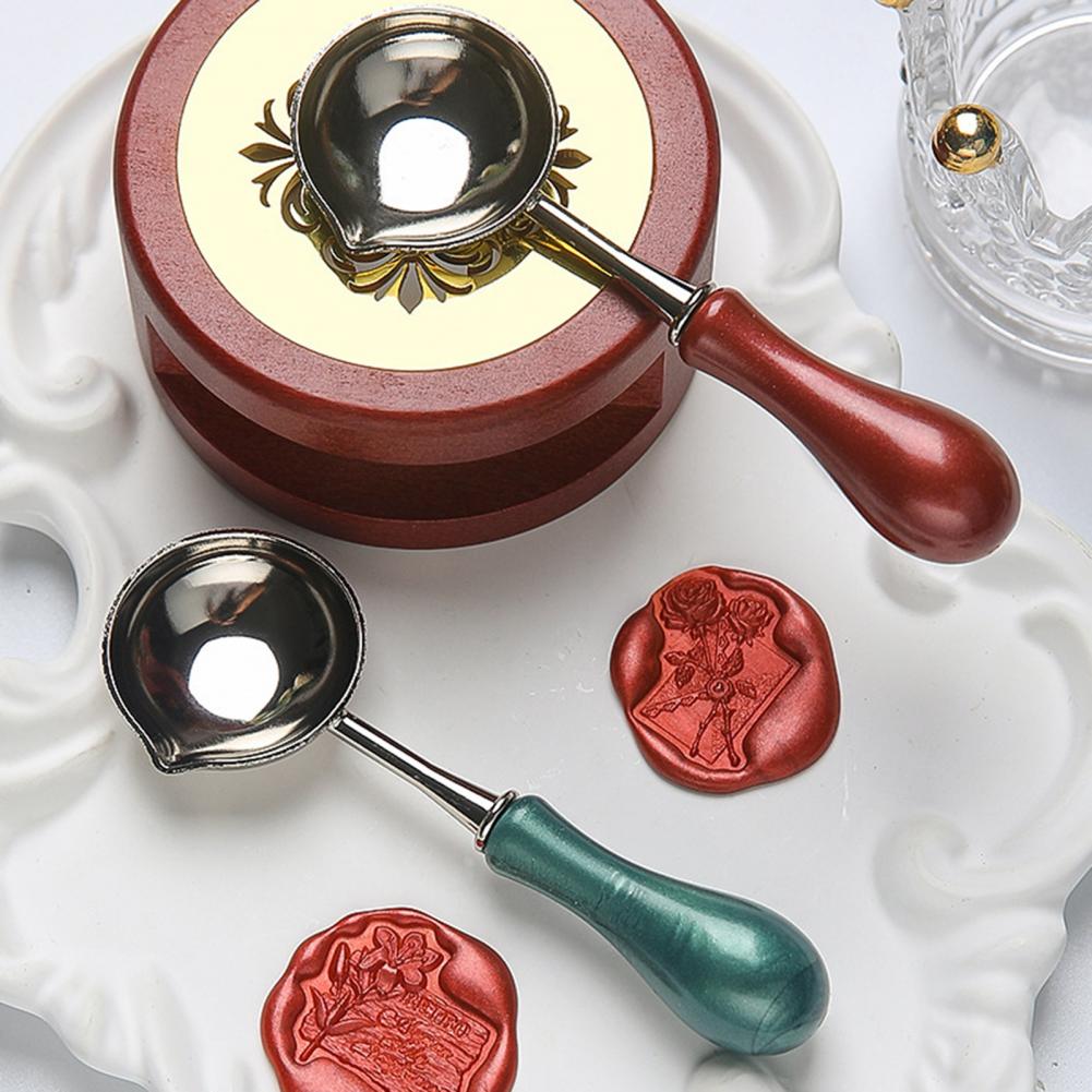 Cuillère à cire à cacheter rés - Wax Seal Stamp Set avis et prix