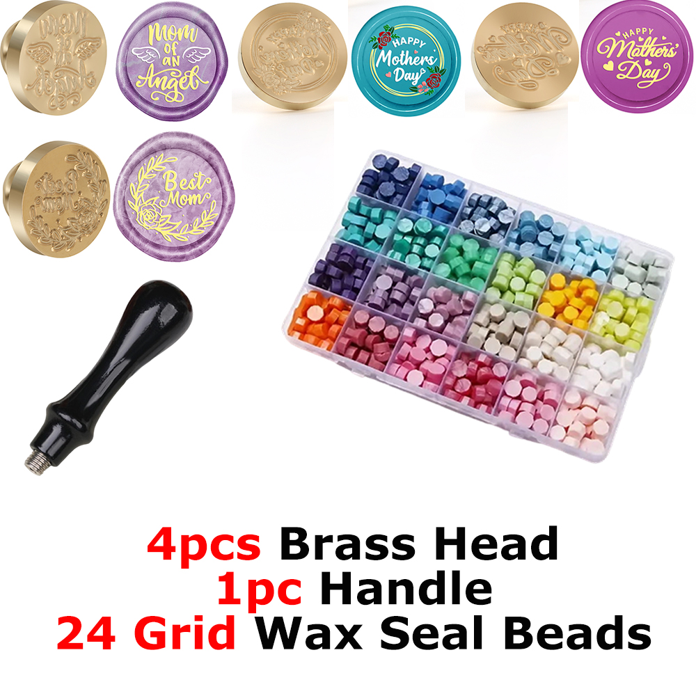Kit de sceau de cire pour la f - Wax Seal Stamp Set avis et prix