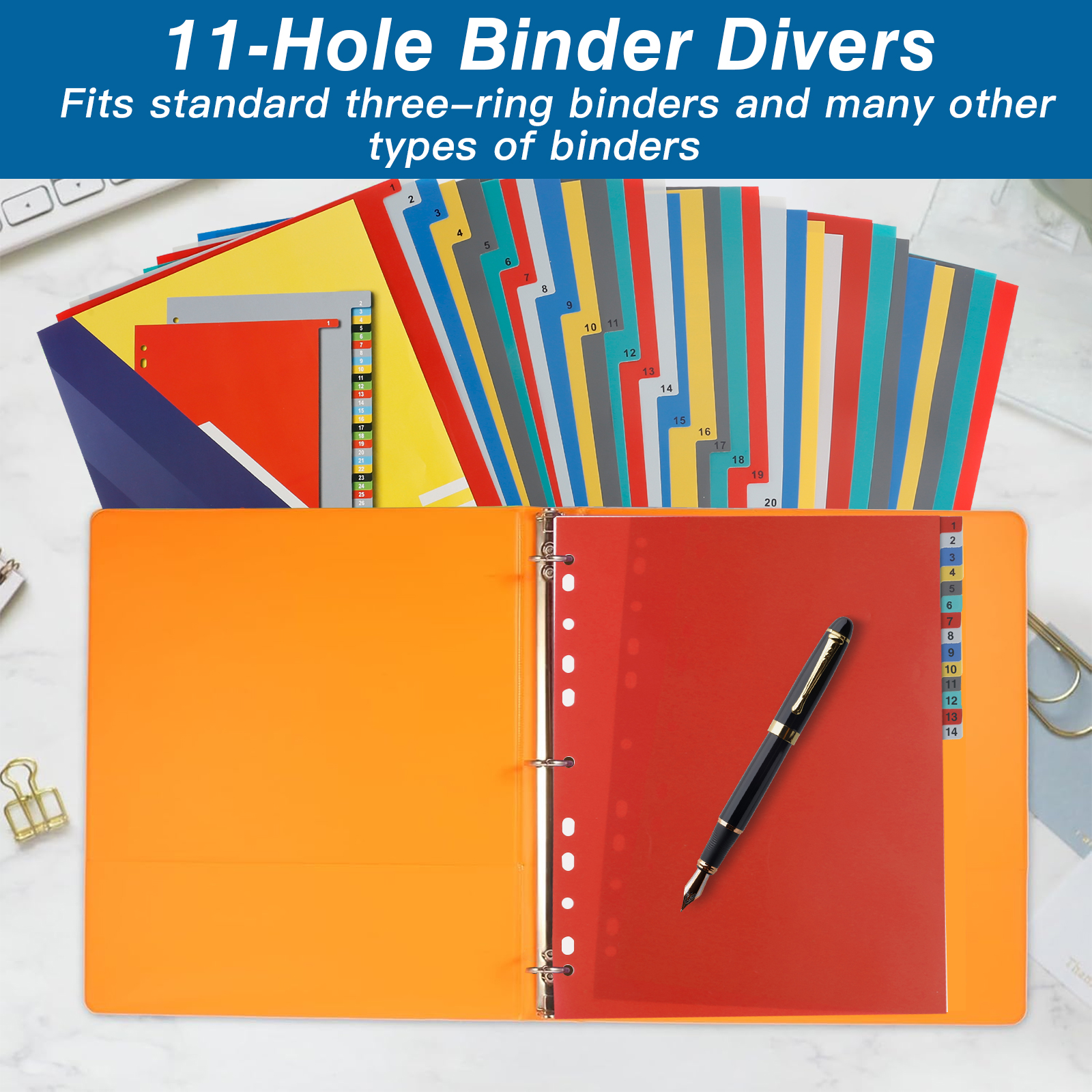 Séparateur d'index de classeur - Binder A4 Lever avis et prix