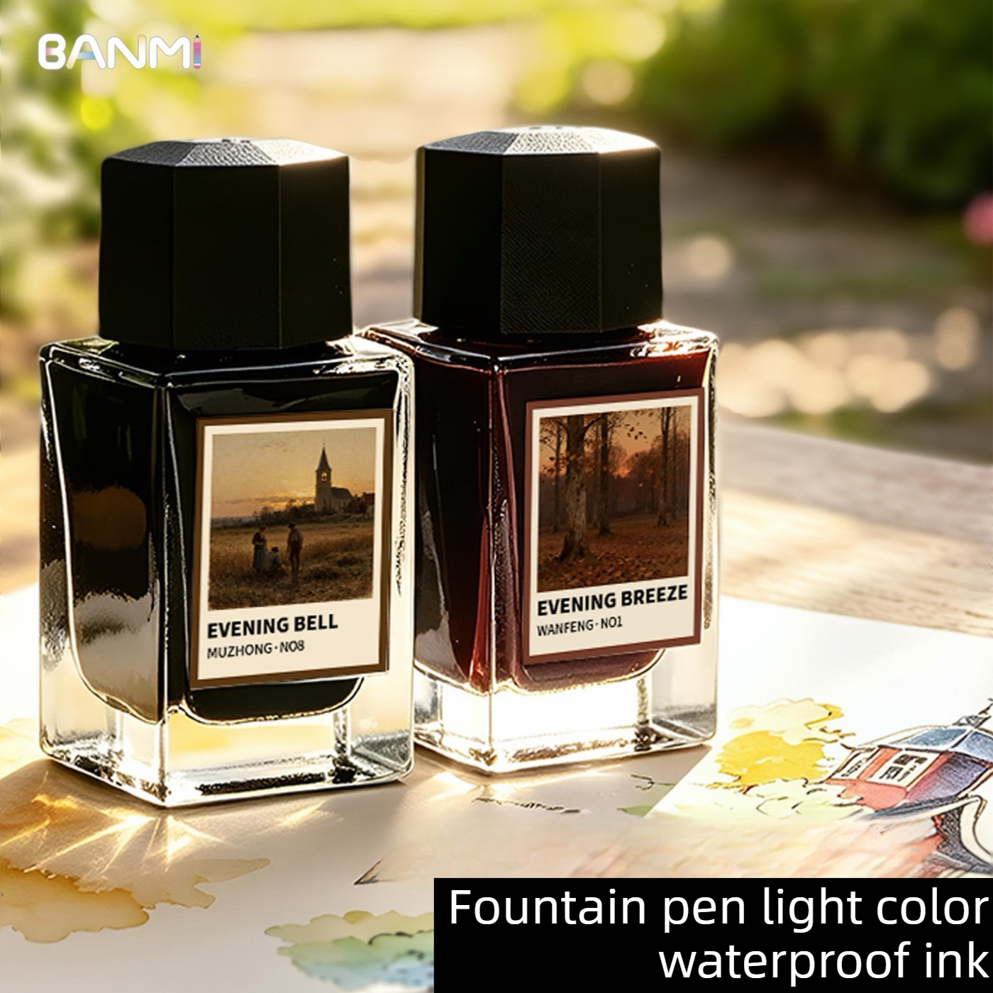 BANMI – stylos à plume 10 coul - Fountain Pen Bottled Ink avis et prix
