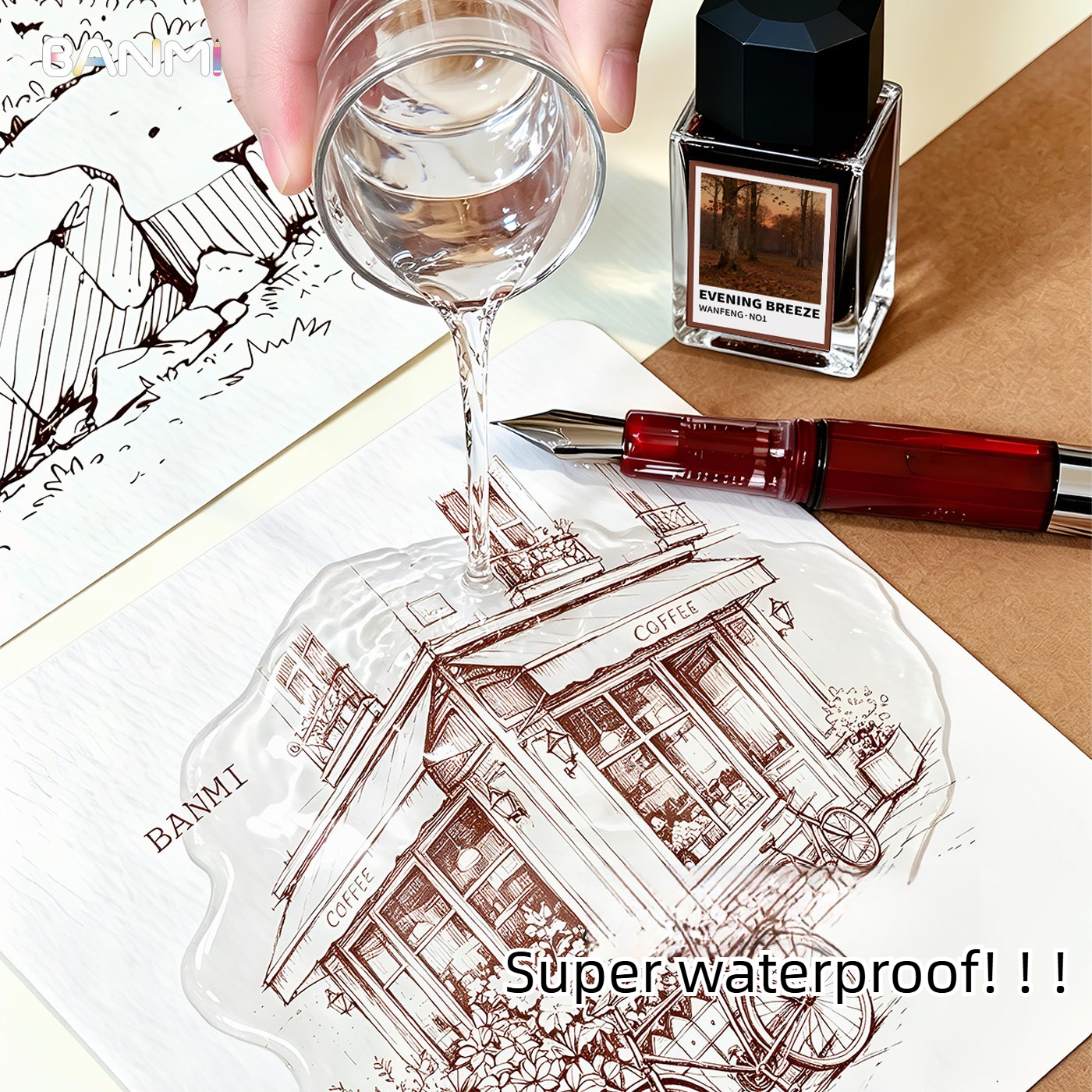 BANMI – stylos à plume 10 coul - Fountain Pen Bottled Ink avis et prix