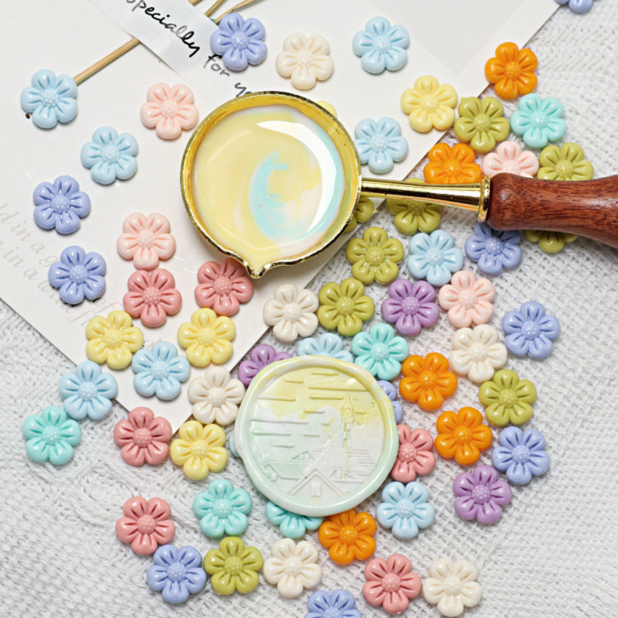 Perles de cire à cacheter en f - Wax Seal Stamp Set avis et prix