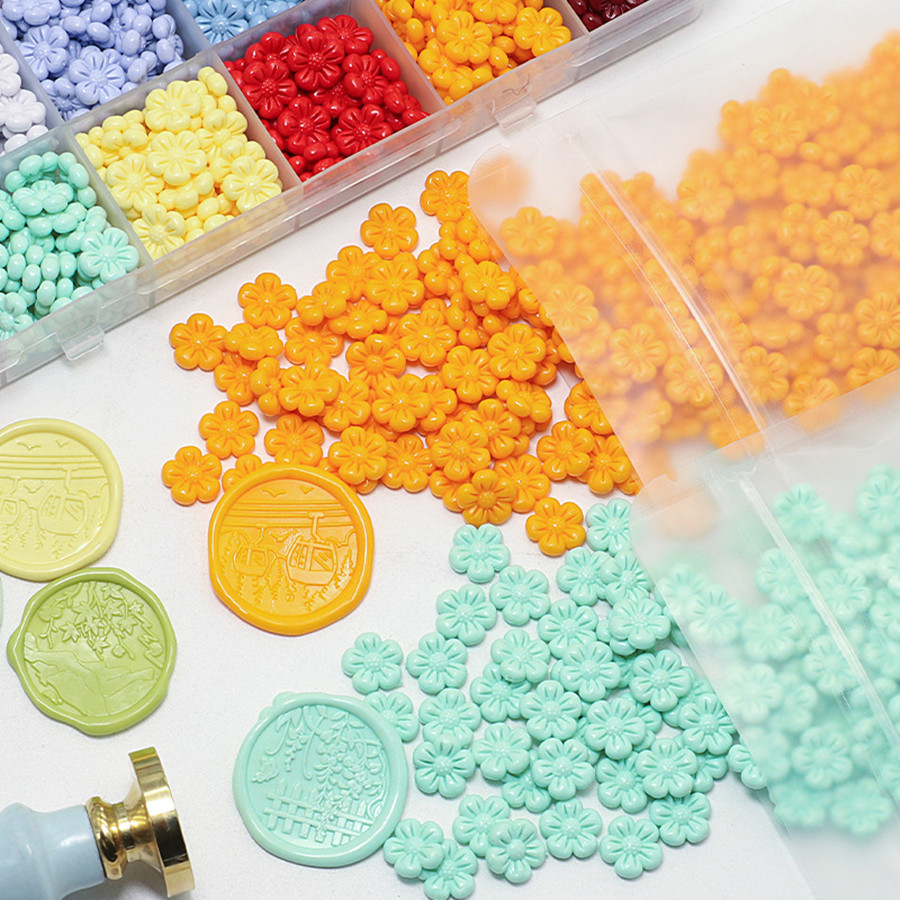 Perles de cire à cacheter en f - Wax Seal Stamp Set avis et prix
