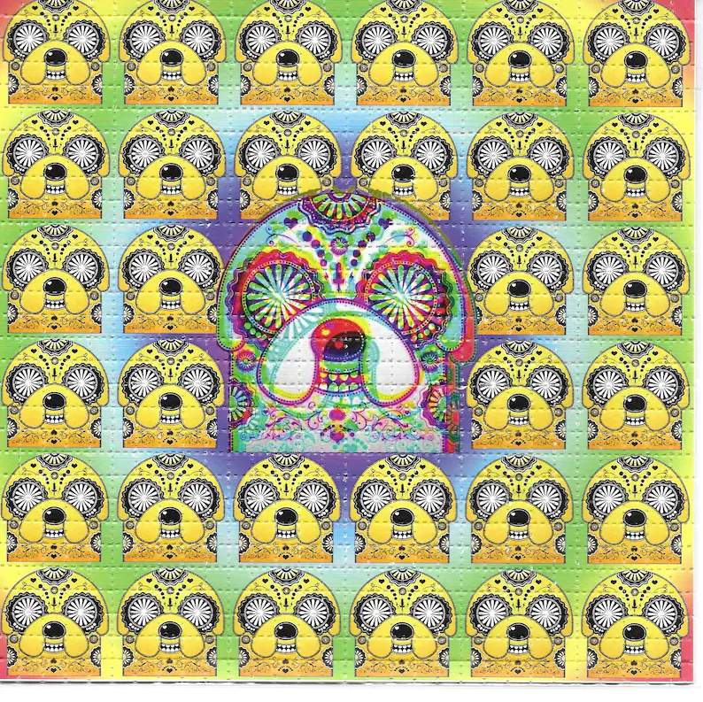 Crazy Time psychédélique LSD s - Ink Blotter Paper avis et prix