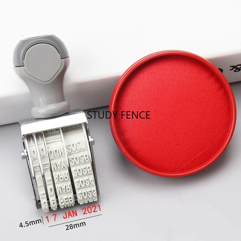 Tampon de Date anglais Portabl - Rubber Date Stamp avis et prix
