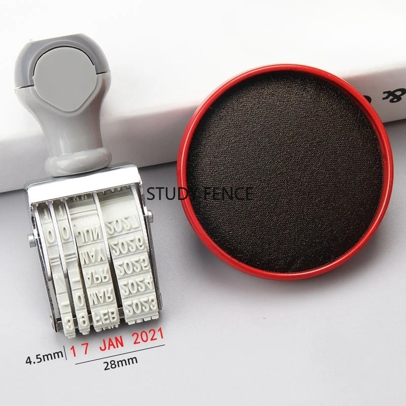 Tampon de Date anglais Portabl - Rubber Date Stamp avis et prix