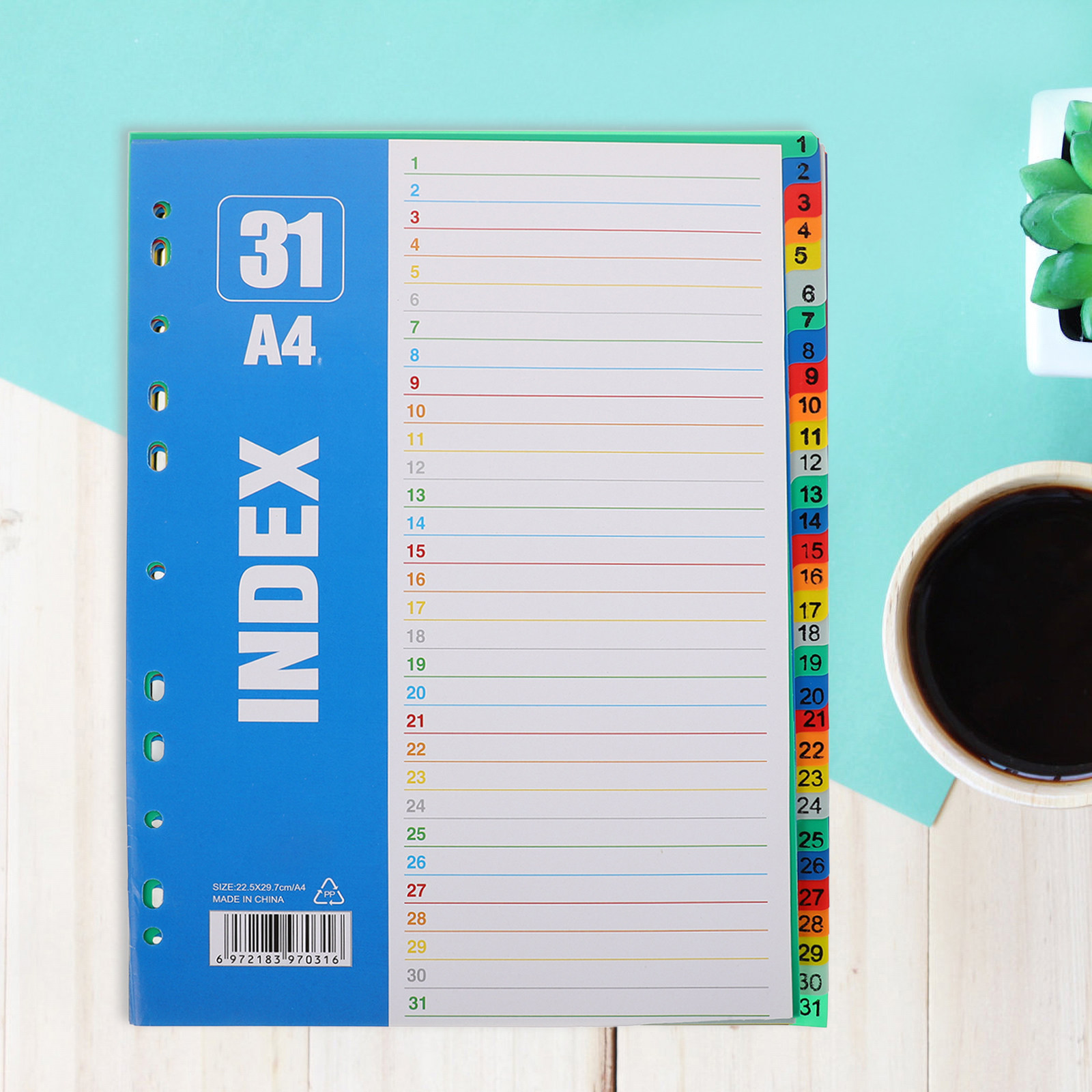 1 ensemble de séparateurs A4 à - Tab Divider A4 avis et prix