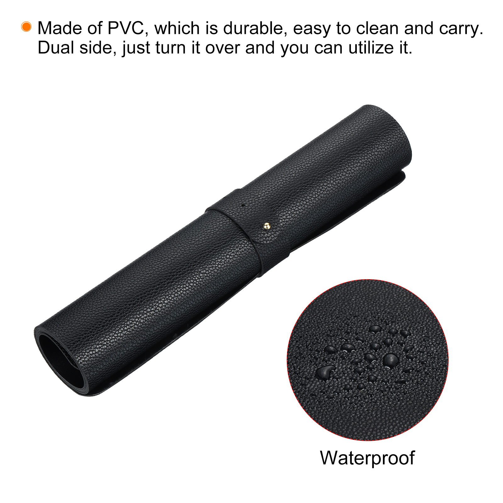 Tapis de souris en cuir PU imp - Leather Desk Pad avis et prix