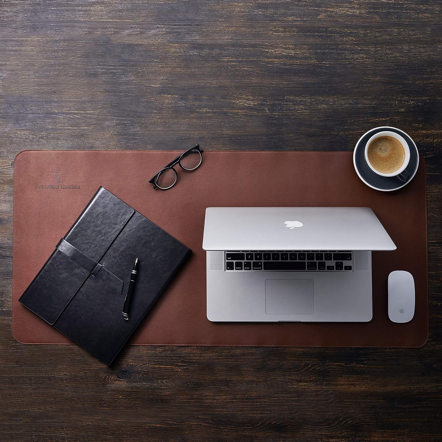 Grand tapis de bureau en cuir  - Leather Desk Pad avis et prix