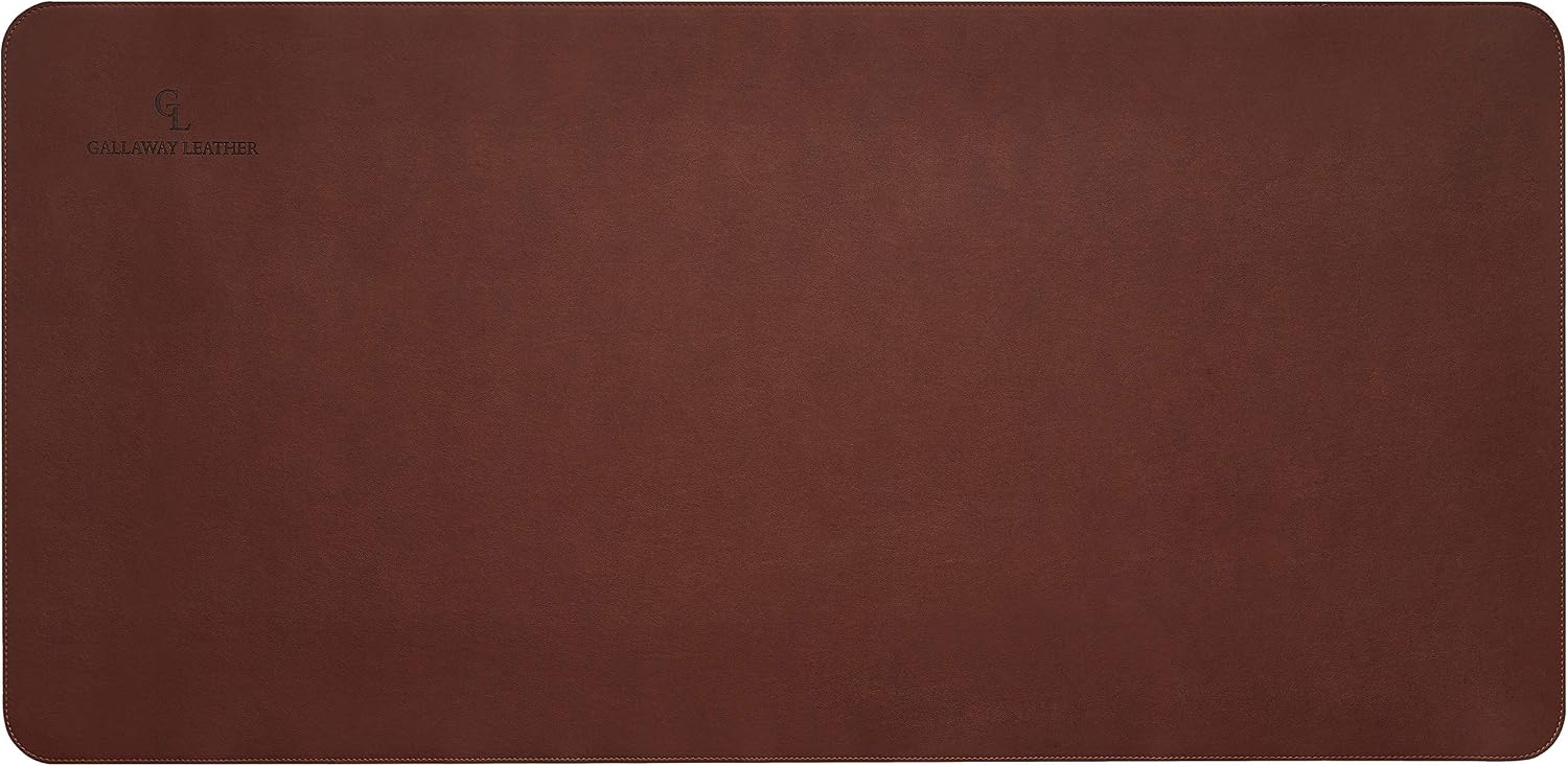 Grand tapis de bureau en cuir  - Leather Desk Pad avis et prix