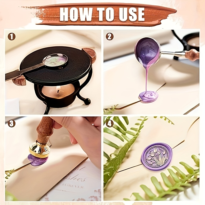 Ensemble de 21 tampons à cire  - Wax Seal Stamp Set avis et prix