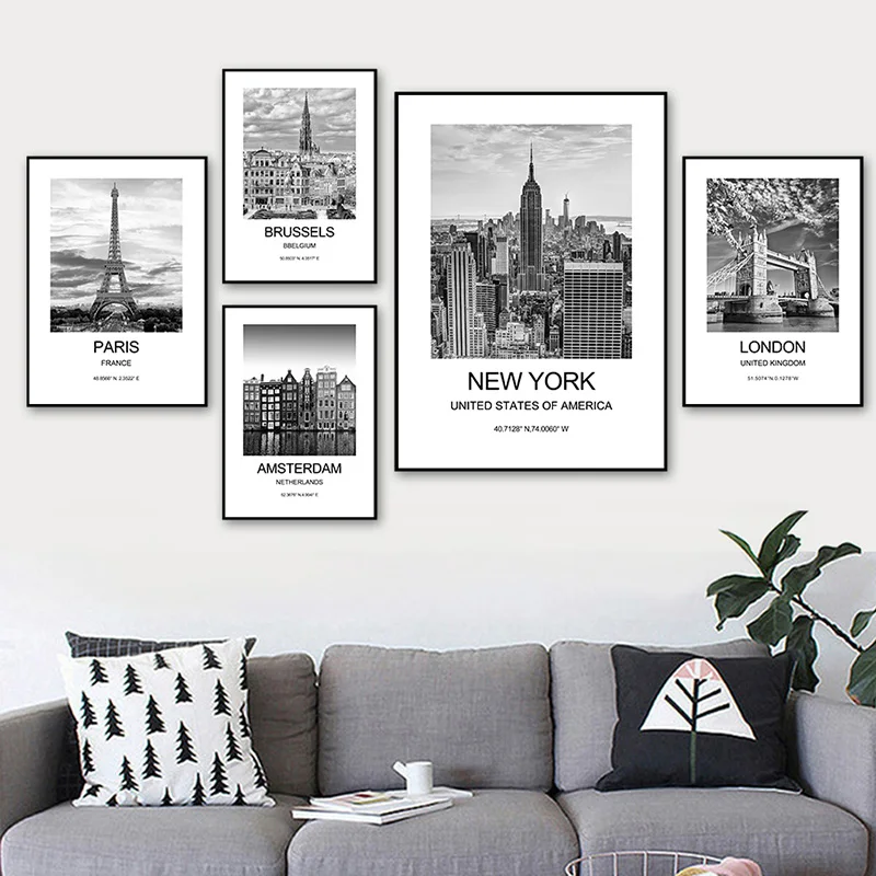 Affiche de ville de New York,  - Ink Blotter Paper avis et prix