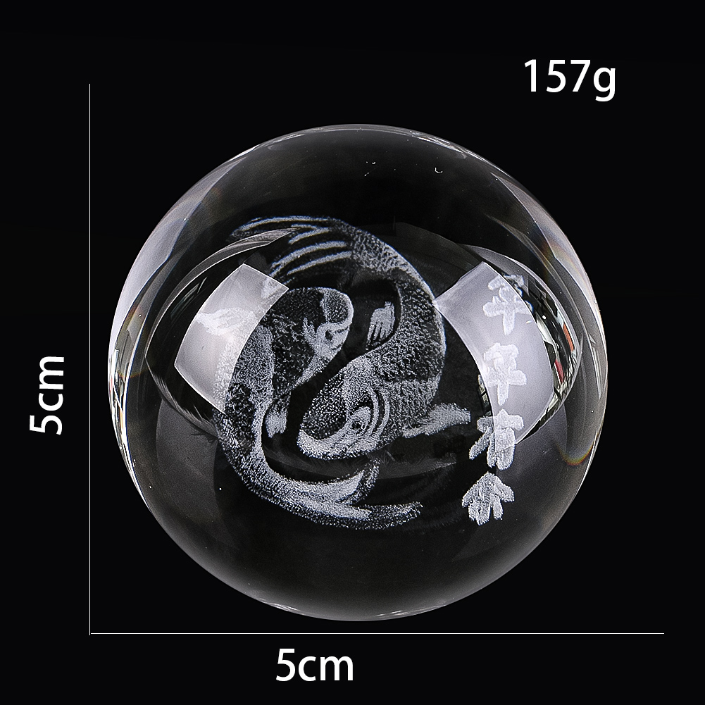 Boule de cristal gravée en 3D, - Paper Weight Crystal avis et prix
