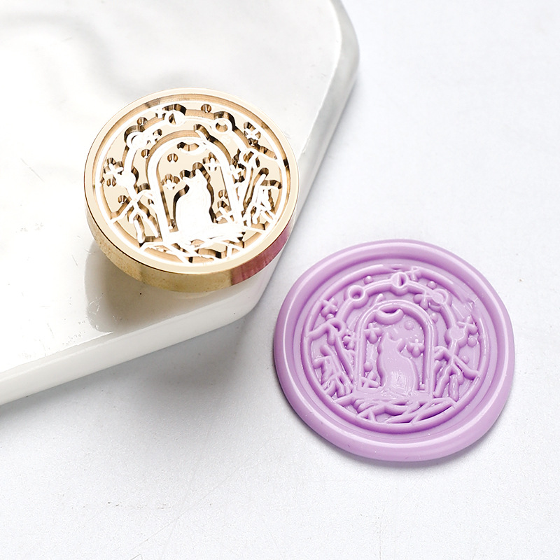 Sceau de cire rétro à motif ét - Wax Seal Stamp Set avis et prix