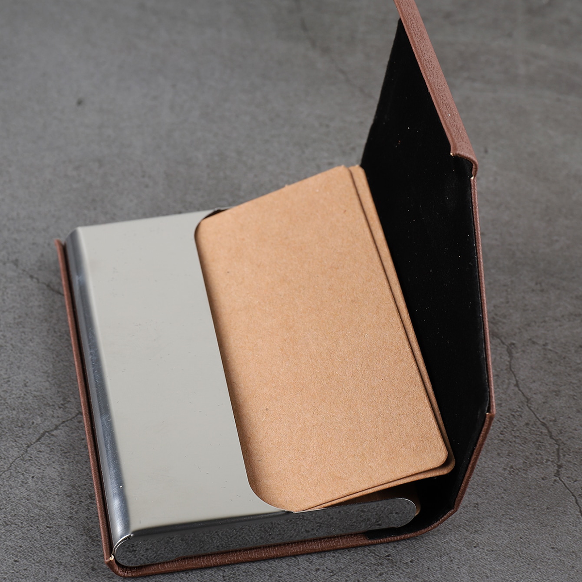 Porte-carte de visite portefeu - Index Card Holder avis et prix