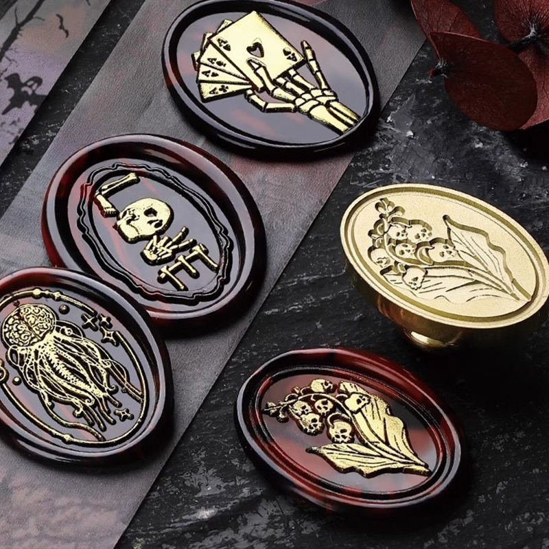 Sceau de cire tête de tampon c - Wax Seal Stamp Set avis et prix