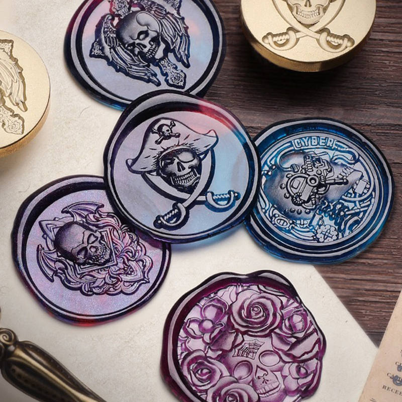 Sceau de cire tête de tampon c - Wax Seal Stamp Set avis et prix