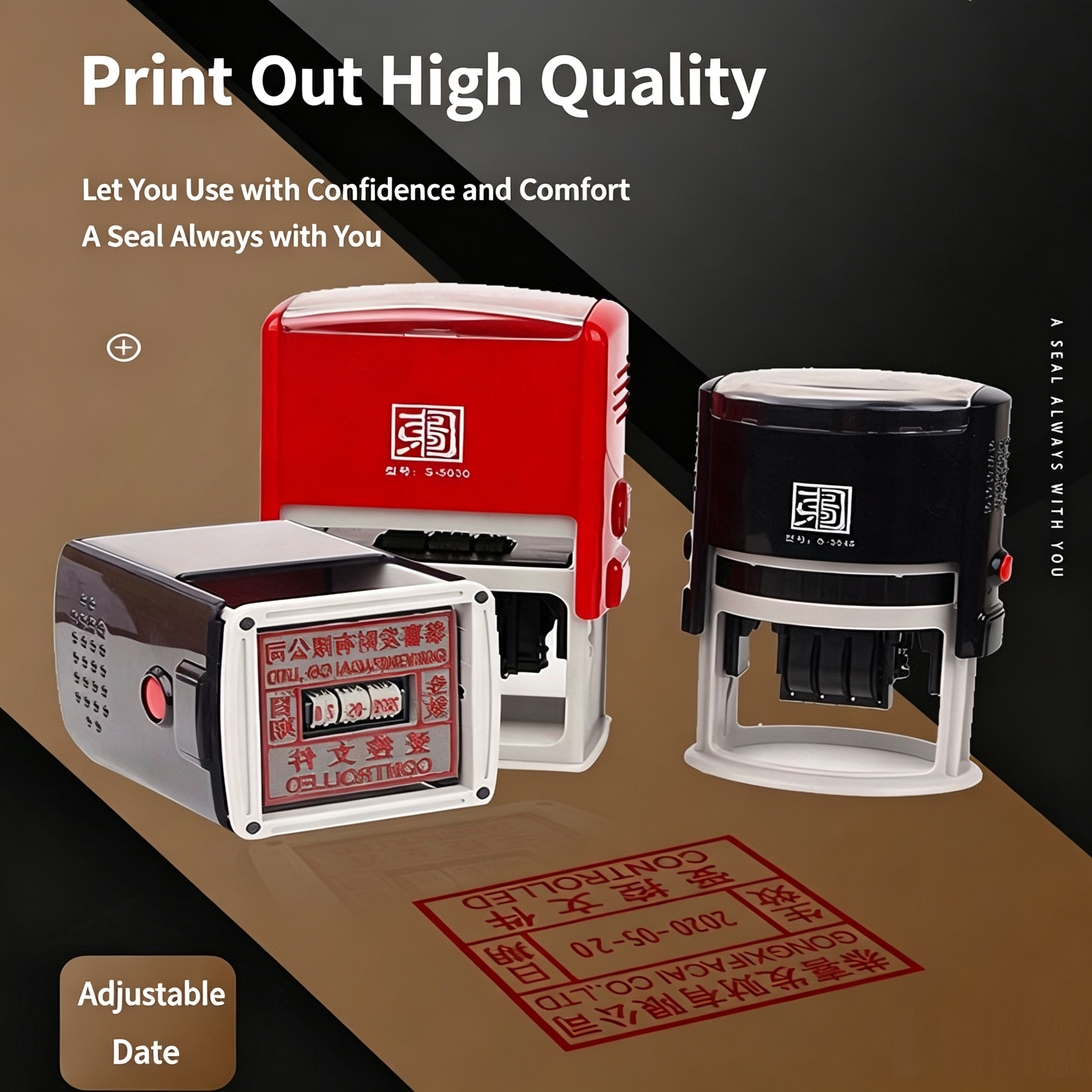 Sceaux gravés sur mesure, tamp - Rubber Date Stamp avis et prix