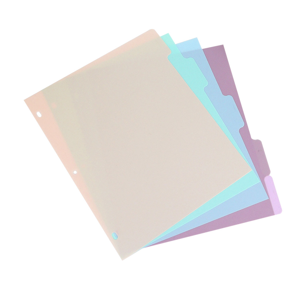 1 ensemble de séparateurs de c - Tab Divider A4 avis et prix