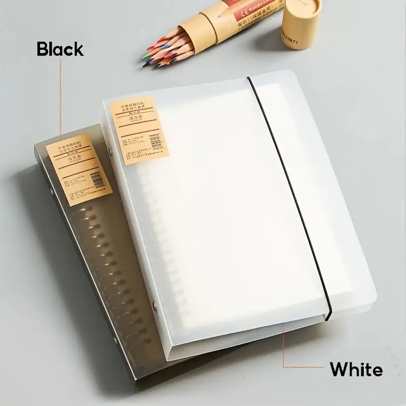 Carnet de notes A5/B5/A4, feui - Binder A4 Lever avis et prix