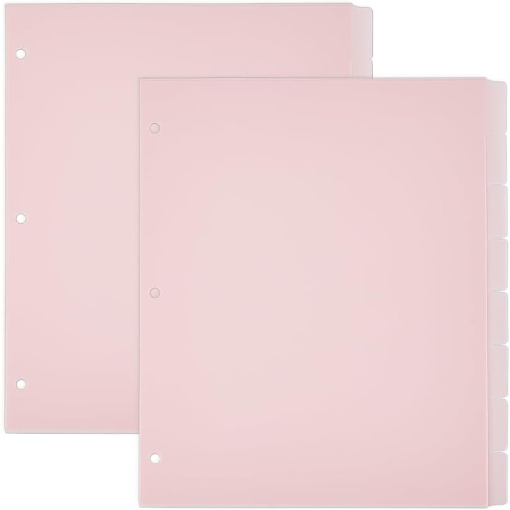 Séparateurs de reliure rose A4 - Tab Divider A4 avis et prix