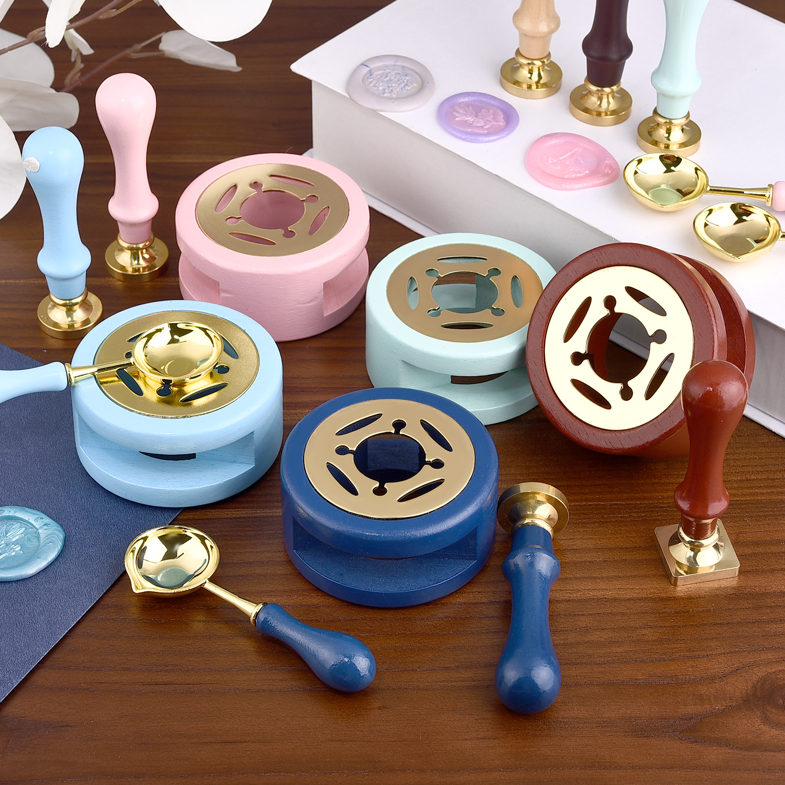 2/3 pièces ensemble rétro cire - Wax Seal Stamp Set avis et prix