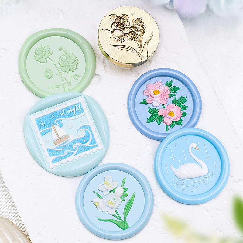 Tête de tampon de cire de peti - Wax Seal Stamp Set avis et prix