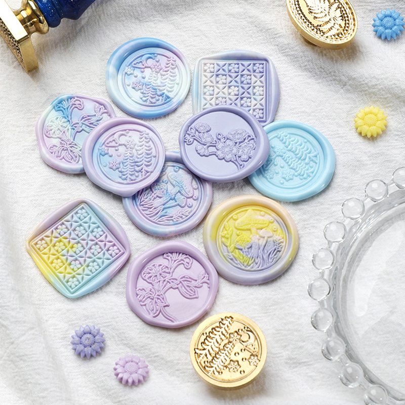 Sceau de cire rétro, fleurs de - Wax Seal Stamp Set avis et prix