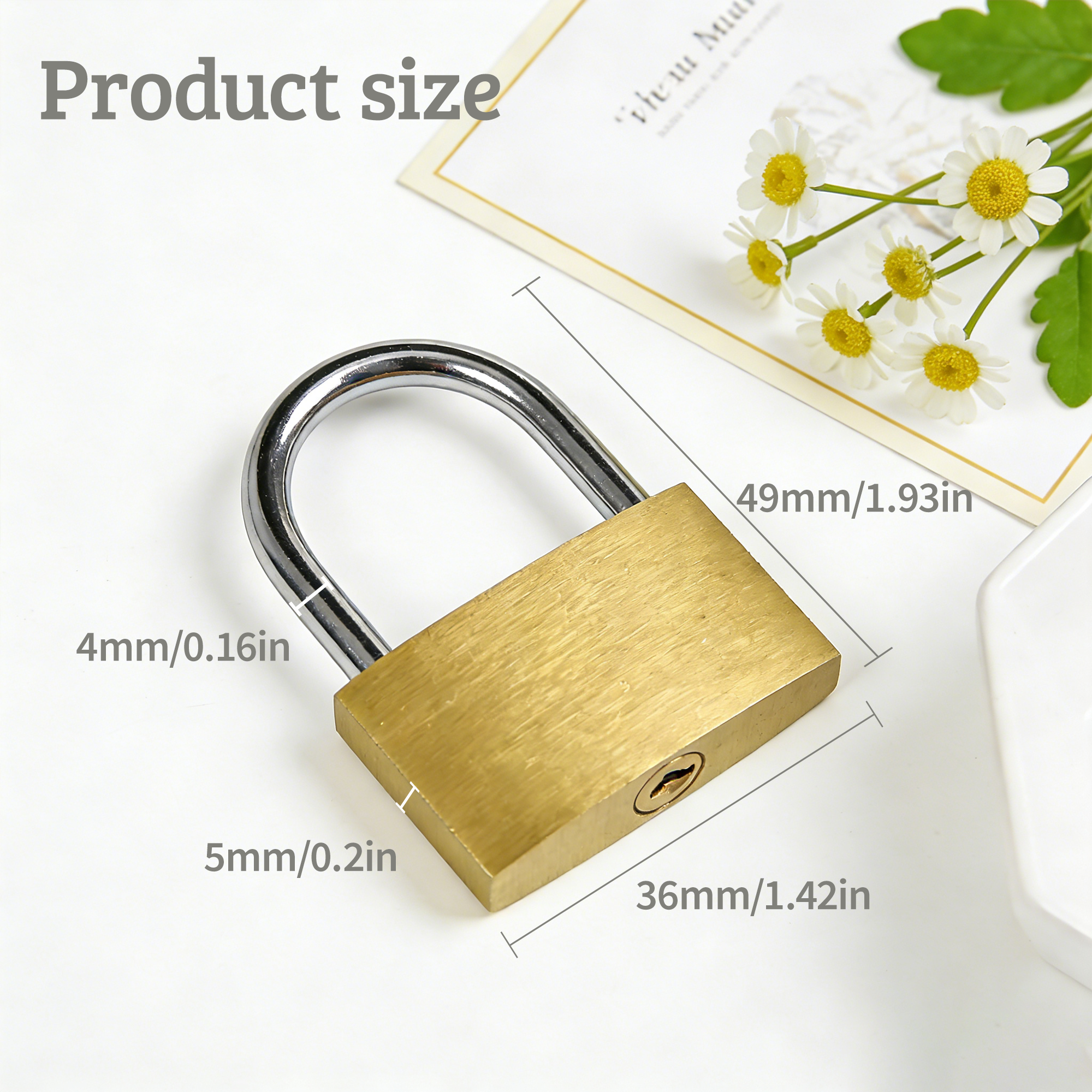 Cadenas en laiton gravé person - Letter Opener Brass avis et prix