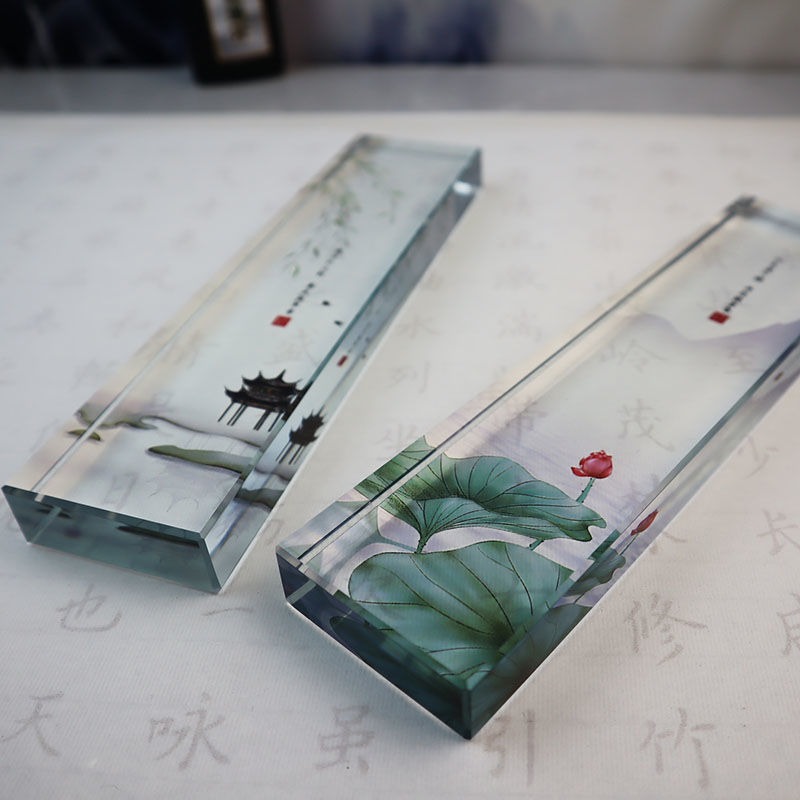 Presse-papier en verre traditi - Book Weight Glass avis et prix