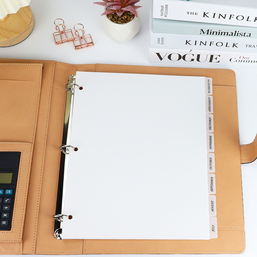 Séparateur d'anneaux A4/A5/A6/ - Binder A4 Lever avis et prix