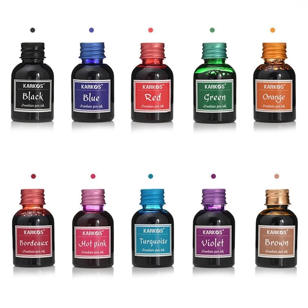 Bouteille d'encre pour stylo p - Fountain Pen Bottled Ink avis et prix
