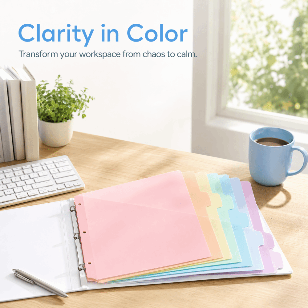 Diviseurs de classeur durables - Tab Divider A4 avis et prix