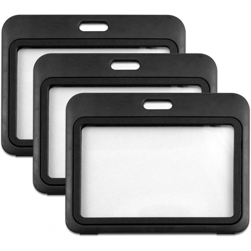 Lot de 3 porte-badges horizont - Index Card Holder avis et prix